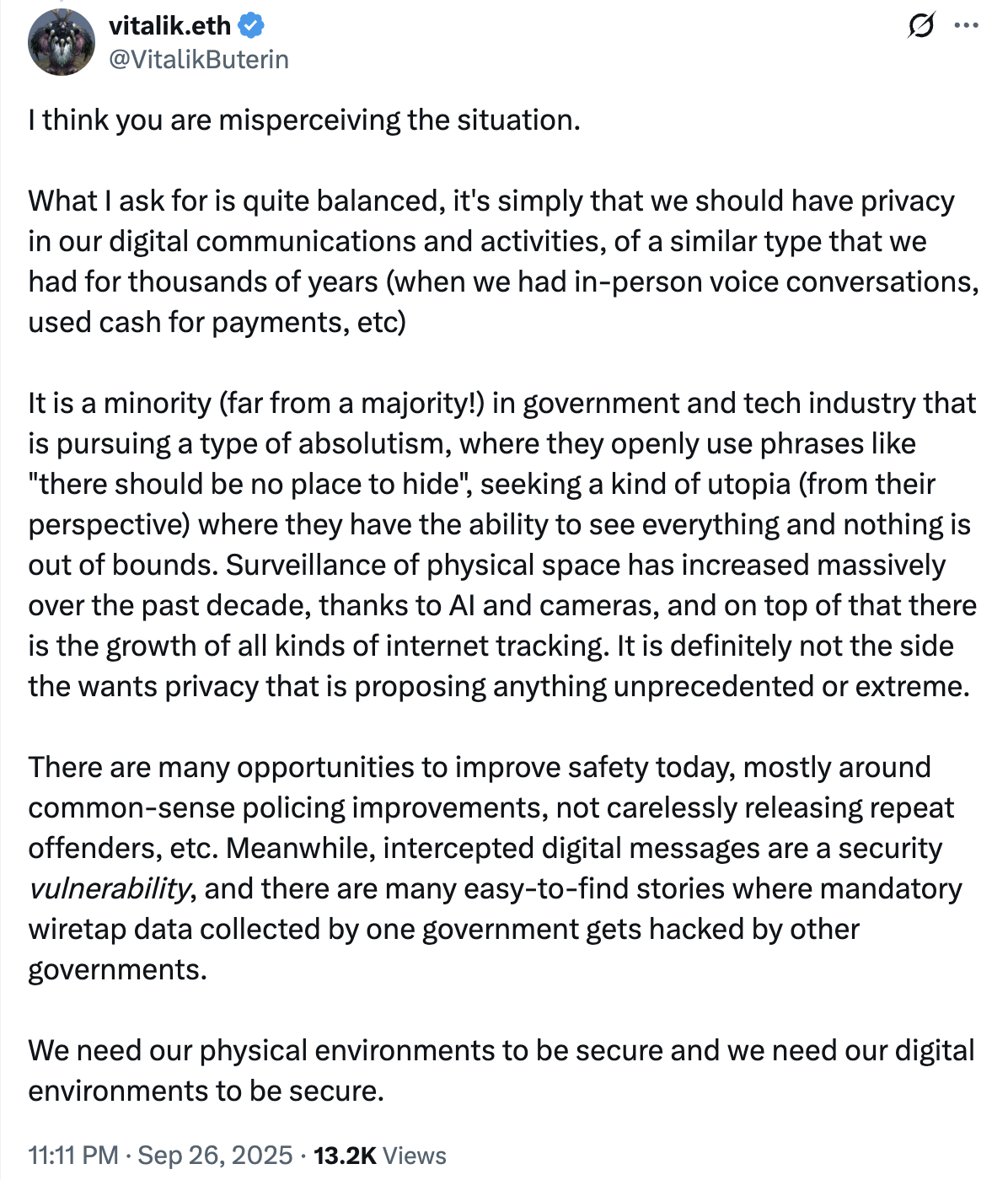 Privacy